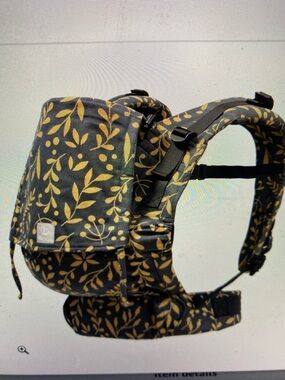 Stokke Limas Carrier Floral Gold and Blue